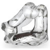 Oxballs Ballstretcher souple Cocksling Air Transparent